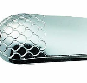 Kasika DAM  Effzett Twin spoon silver-silver 5.5cm 22g