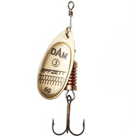 DAM Effzett Standard Spinner #2, 4g Gold