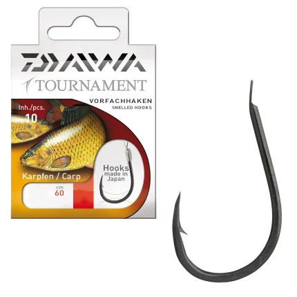 Daiwa TOURNAMENT CARP HOOK SIZE 1 (14450-001)
