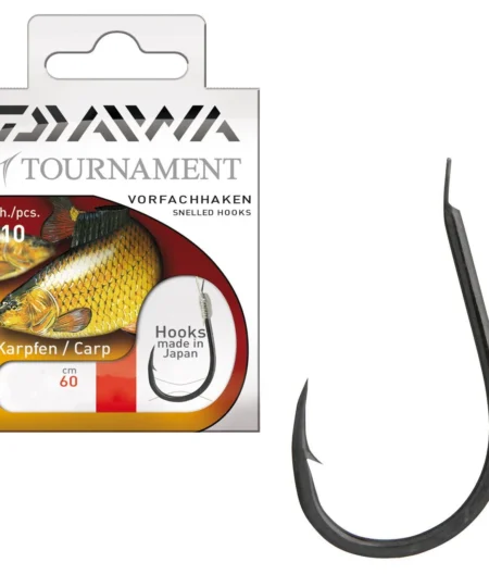 Daiwa TOURNAMENT CARP HOOK SIZE 1 (14450-001)
