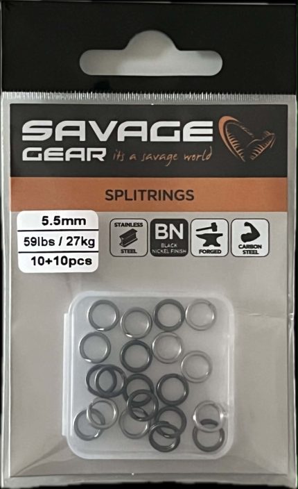 Alkice Savage Gear Stainless Splitrings