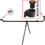 Držač za štap feeder arm sa NOGAMA 80+80 cm