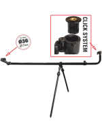 Držač za štap feeder arm sa NOGAMA 80+80 cm